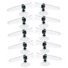 VILLFUL 16Pcs Floral Water Tubes for Arrangements Transparent Vials for Keeping and Plant Decoration view 1