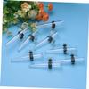 VILLFUL 16Pcs Floral Water Tubes for Arrangements Transparent Vials for Keeping and Plant Decoration view 3