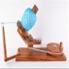 WARESHIRE Wooden Yarn Ball Winder Knitting Crocheting Gift Center Pull Ball of Yarn Skein Hank Wool String Holder Handcrafted Large Heavy Duty Natural Ball Winder Hand Operated (Antique Beechwood) view 2