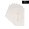 16x24 Mat Bevel Cut for 12x21 Photos - Precut Textured White Oval Shaped Photo Mat Board Opening - Acid Free Matte to Protect Your Pictures - Bevel Cut for Family Photos, Pack of 25 Matboards Show view 2