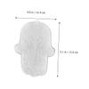 Cabilock 2pcs Hand Silicone Molds for Epoxy Crafts Flexible and Reusable Hamsa Hand Molds for Art Unique Home Decor Projects view 4