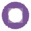 12x12 Mat Bevel Cut for 8x8 Photos - Precut Dark Purple Square Shaped Photo Mat Board Opening - Acid Free Matte to Protect Your Pictures - Bevel Cut for Family Photos, Pack of 25 Matboards Show Kits view 3
