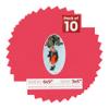 6x9 Mat Bevel Cut for 3x5 Photos - Precut Cardinal Red Oval Shaped Photo Mat Board Opening - Acid Free Matte to Protect Your Pictures - Bevel Cut for Family Photos, Pack of 10 Matboards Show Kits With view 1