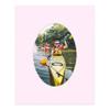 16x20 Mat Bevel Cut for 13.5x17 Photos - Precut Soft Pink Oval Shaped Photo Mat Board Opening - Acid Free Matte to Protect Your Pictures - Bevel Cut for Family Photos, Pack of 25 Matboards Show Kits view 4