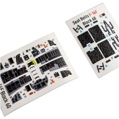 Reskit Sprue Brothers 1:48 /Kelik 3D Detail Set - F-16F Block 60 Falcon (KIN kit), RESK48062K