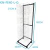 THEGA Art Drying Rack - Steel Drying Painting Racks, 40 Removable Shelves, Mobile Wide Art Drying Rack for Classrooms, Sturdy Paint Drying Rack with Lockable Wheels, Space Saving Rack view 2