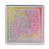 Clarity Stamps Happy Birthday Butterflies A6 Groovi Plate view 3