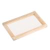 HARFINGTON Silk Screen Printing Frame Small 16.5 x 11.8 Inch Wood Reusable Washable Screen Print Tool Start Kit with 120 Mesh for Beginners T-Shirts Screen Printing view 3