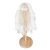 Pssopp Doll Wig Hair, Soft Material Exquisite Craftsmanship and Heat Proof Beauty Doll Decor Curly Hair for BJD SD(White) view 1