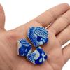 1.1 LB Porcelain Ceramic Mosaic Tiles,Broken Irregular Mosaic Tiles for DIY Craft Floor,Kitchen,Pool, Flower Pots Mosaic Making Supplies (Porcelain 08) view 3