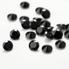 XIANGMO 500pcs 2.25mm Round Cut Black Spinel Synthetic Gemstone Loose Stone for Ring Earring Bracelet Necklace Pendants Jewelry Making view 3