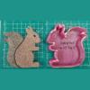 Squirrel - Silicone freshie Mold - view 2