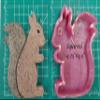 Squirrel - Silicone freshie Mold - view 3