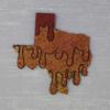 Melting State of Texas - Silicone Freshie Mold - view 3
