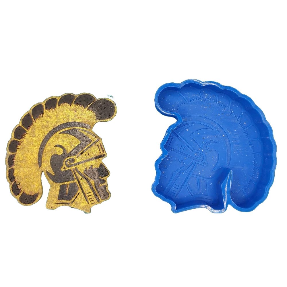Trojans, Knights, Warriors, Spartans School Mascot - Silicone Freshie Mold -