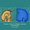 Trojans, Knights, Warriors, Spartans School Mascot - Silicone Freshie Mold - view 2
