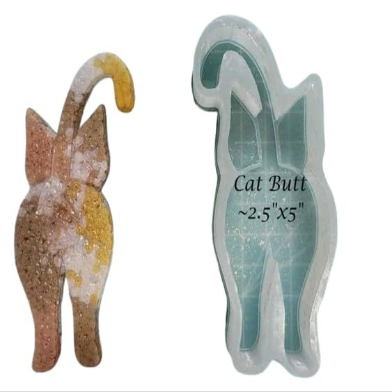 Cat Butt - Silicone Freshie Mold -