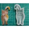 Cat Butt - Silicone Freshie Mold - view 2