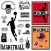 CRASPIRE Silicone Clear Stamps Basketball Player Sportswear Sneakers Reusable Rubber Transparent Seals for Cards Making DIY Scrapbooking Journal Photo Album Decorative Decor view 1