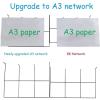 THEGA Art Drying Rack - Double Sided Drying Rack, 26-Shelf Mobile Drying Painting Racks, Mobile Metal Art Storage Rack, Paint Drying Rack, Metal Artwork Storage Display Rack view 3