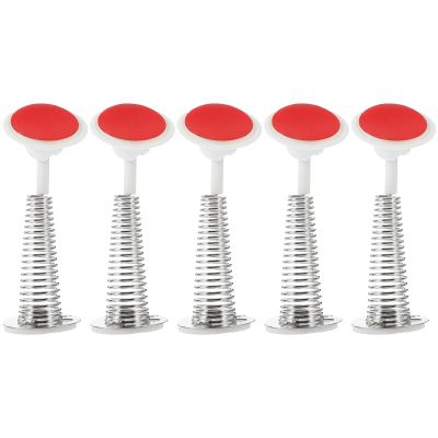 SWOOMEY 5pcs DIY Spring Base Car Bobblehead Dashboard Educational Decked Accessories Jumping Spring Replacement Head Doll Spring Base Car Dashboard Spring Base Dashboard Base