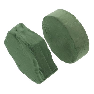 EXCEART 2pcs Decorative Floral Accessories High-Density Flower Bases for Arrangements for Fresh Flower Holders Lightweight Floral Blocks for Weddings and Events