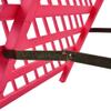 NW 120-Spools Collapsible Wooden Thread Holder Sewing and Embroidery Thread Rack and Organizer Foldable Thread Rack for Sewing (Pink) view 4