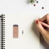 Music Notes Rubber Stamp, 3/5 Inch Small Mini Stamp for Scrapbooking Card Making Planner view 3