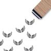 Angel Wings Rubber Stamp, 3/5 Inch Small Mini Stamp for Scrapbooking Card Making Planner view 1