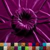 Ice Fabrics Stretch Velvet Fabric by The Yard - 60" Wide Soft Stretchy Fabric for Sewing Clothes, Apparel, Costume, Crafts - 90% Polyester 10% Spandex - Magenta - 2 Yards view 1