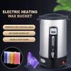 DEHIWI Wax Melter for Candle Making,Wax Melting Pot with Pour Spout and Temperature Controller,Digital Temperature Display,Fast Melting Candle Maker,35L view 2