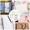 Shakven Scrapbooking Lace Frames - Lace Photo Frame Stickers Scrapbooking Decorative Decals | Album Frame Sticker for Handmade Journal Planner Craft Decoration view 3