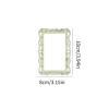 Shakven Scrapbooking Lace Frames - Lace Photo Frame Stickers Scrapbooking Decorative Decals | Album Frame Sticker for Handmade Journal Planner Craft Decoration view 4