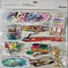 Recollections Artist 10 pc Stickers Paint Brush Canvas Easel Palette view 1