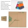Clear Acrylic Leather Craft Pen Bag Template, Pencil Case Cutting Pattern for Leatherworking view 3