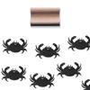 Crab Rubber Stamp, 1-1/3 Medium Stamp for Scrapbooking Card Making Crafting view 1