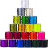 2mm Thick Rattail Satin Silky Nylon Cord String, Ideal for Crafts Beading Cord & Jewelry Making in 23 Beautiful Colours by Neotrims UK. [Dark Brown, 25 Meters] view 1