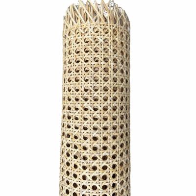 Tophacker Rattan Webbing Sheet, Rattan Furniture, Rattan Cane Mesh Sheet Webbing Roll, Woven Hexagon Open Mesh, Home Decoration, for Cabinet Furniture 32 34 36 in (Size : 40cmx300cm(16inx119in))