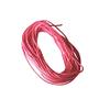 5 m Thread for Bracelet DIY Shamballa Cord Nylon, Thread Chinese Knot Macrame Rattail Bracelet Braided String 0.8 mm Pink CKC-PNK-08 view 1