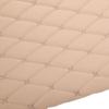 LANOBA Diamond Faux Leather Vinyl Quilted Foam Fabric with 1/4" Thick Foam Backing for Upholstery Car Headliner Headboards Furniture DIY Projects,60" x 39.37" (Skin) view 2