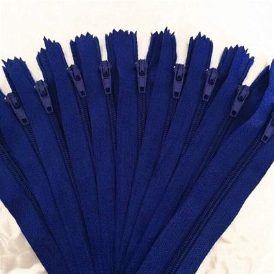 WUDOLI Fabric Closure 10pcs Nylon Coil Zippers, Tailor Sewer Craft Crafter's (20 Colors), 15-60cm (6-24 Inch), for Sewing (Color : Dark Blue, Size : 7 inch)