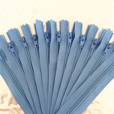 WUDOLI Fabric Closure 10pcs Nylon Coil Zippers, Tailor Sewer Craft Crafter's (20 Colors), 15-60cm (6-24 Inch), for Sewing (Color : Lake Blue, Size : 7 inch)