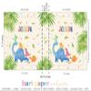 Dinosaur Dino Rainbow 3 Ring Binder 2" Personalized Name Back to School Supplies Teacher Office Birthday Girl Boy Kids Adult Custom Gift Christmas Birthday Holiday Homeschool Organizer view 3