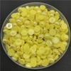 jweemax Flat Back Beads, Imitation Half Round Pearls for Handmade Craft, Scrapbook, Jewelry, Clothing Making, Yellow, 8mm view 2