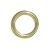 Craft County Brass O-Rings Inside Diameter Size Options (1/2, 3/4, 1, 1-1/4, 1-1/2 or 2 Inches) Pack Sizes from 2-100 view 1