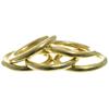 Craft County Brass O-Rings Inside Diameter Size Options (1/2, 3/4, 1, 1-1/4, 1-1/2 or 2 Inches) Pack Sizes from 2-100 view 4