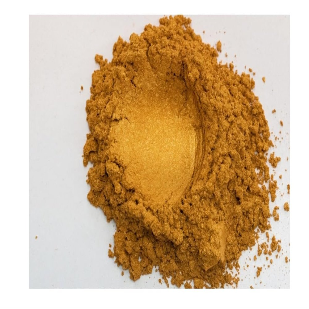 Candy & Ghost Pearl Mica Powder for Resins, Soap, Nail, Candle, Plastidip, Silicone Lure Auto Paint (Pearl Candy Orange Gold (200 g))