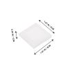 TEHAUX 24pcs Oil Painting Canvas Panels Stretcher Frames Lightweight Easy to Use Art Supplies for Students and Hobbyists for Oil Paint Projects view 2