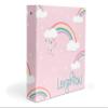 Rainbow 3 Ring Binder 2" Personalized Name Back to School Supplies Teacher Office Birthday Girl Boy Kids Adult Custom Gift Christmas Birthday Holiday Homeschool Organizer view 1