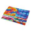 Craftido -25 Options- 100% Cotton Quilting Fabric Bundles 10pcs Fat Quarters 18x21-Medium Weight 5.2 oz- Soft Cotton for Quilting, Sewing Project, Patchwork, DIY Crafts - TIE DYE view 3